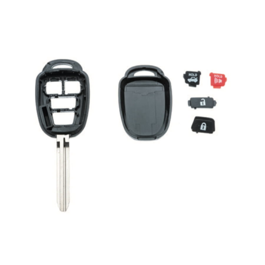 Subaru sleutelbehuizing (4-knops) - Afbeelding 2